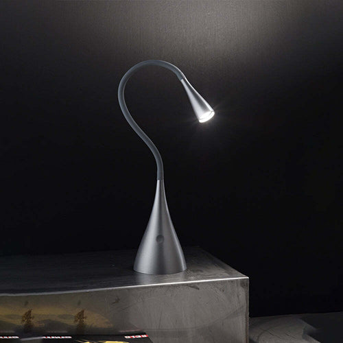 Lampada-Da-Scrivania-Moderna-Snake-Grigio-Led