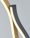Lampada-Da-Scrivania-Moderno-Fioritura-Acciaio-Nero-Marrone-Led-11W-Cct