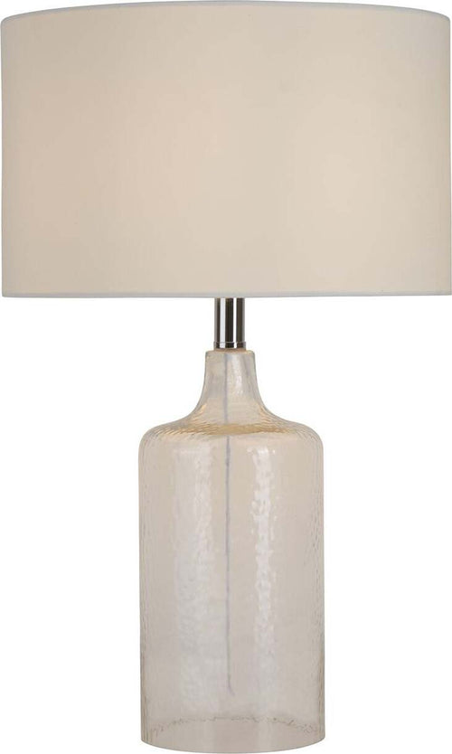 Lampada-Da-Scrivania-Nordico-Vetro-Trasparente-Tessuto-Bianco-1-Luce-E27