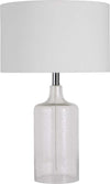 Lampada-Da-Scrivania-Nordico-Vetro-Trasparente-Tessuto-Bianco-1-Luce-E27
