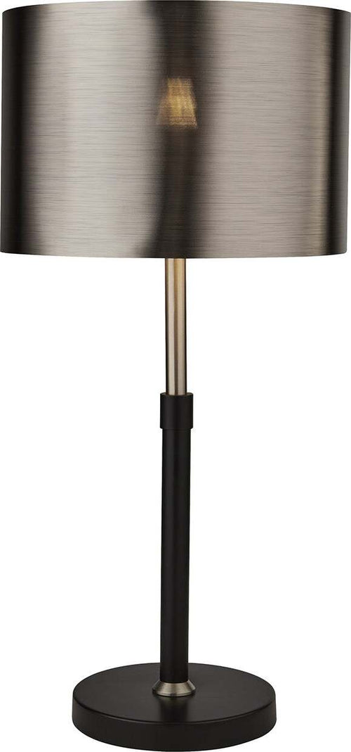 Lampada-Da-Scrivania-Rachele-Acciaio-Nero-Policarbonato-Cromo-1-Luce-E27