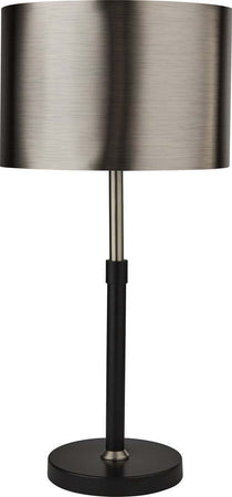 Lampada-Da-Scrivania-Rachele-Acciaio-Nero-Policarbonato-Cromo-1-Luce-E27