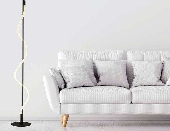 Lampada-Da-Scrivania-Serpente-Acciaio-Bianco-Policarbonato-Nero-Led-8W-2700K