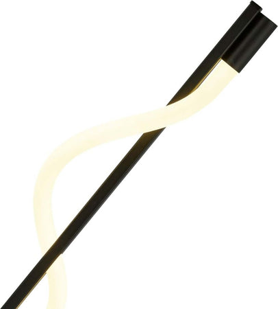 Lampada-Da-Scrivania-Serpente-Acciaio-Bianco-Policarbonato-Nero-Led-8W-2700K