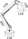 Lampada-Da-Scrivania-Ufficio-Moderna-Sally-Metallo-Nero-1-Luce-E27