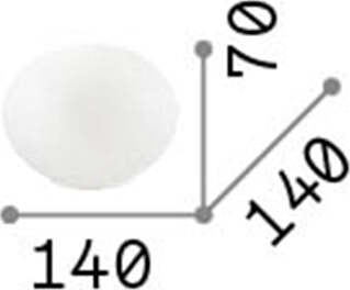 Lampada-Da-Scrivania-Ufficio-Moderna-Smarties-Vetro-Bianco-1-Luce-G9-3W-3000K