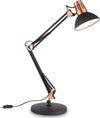 Lampada-Da-Scrivania-Ufficio-Moderna-Wally-Metallo-Nero-E-Rame-1-Luce-E27