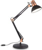 Lampada-Da-Scrivania-Ufficio-Moderna-Wally-Metallo-Nero-E-Rame-1-Luce-E27