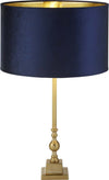 Lampada-Da-Scrivania-Whitby-Metallo-Cromo-Tessuto-Blu-Scuro-1-Luce-E27