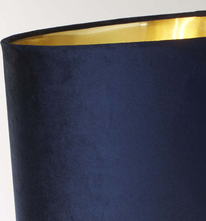 Lampada-Da-Scrivania-Whitby-Metallo-Cromo-Tessuto-Blu-Scuro-1-Luce-E27