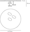 Lampada da soffitto Artemide Droplet LED