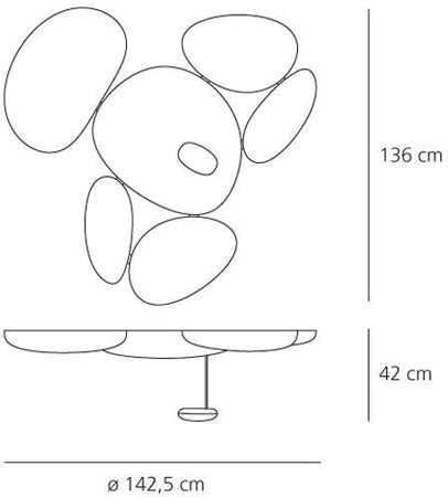 Lampada da soffitto Artemide Skydro Halo