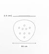 Lampada da soffitto Icone SCUDO 9