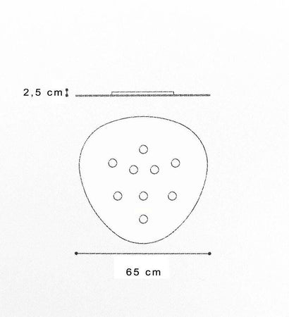 Lampada da soffitto Icone SCUDO 9