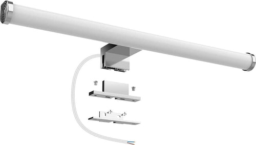 Lampada da Specchio Bagno a LED 40 cm 10W 1200lm Luce Bianca Neutra 4000K Impermeabile IP44 Applique 230V Classe II (Senza Interruttore)