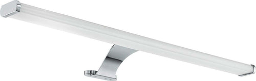 Lampada da Specchio Cromata Lunghezza 60 cm a LED Protezione Schizzi IP44 Luce Calda 1680 lumen - ESPOSTA NO CONFEZIONE