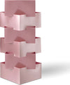 Lampada-Da-Tavolo-1-Luce-Building-In-Polilux-Rosa-Metallico-H36-Made-In-Italy