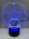 Lampada Da Tavolo A Batterie Usb Pallone Calcio Con Stemma Logo Napoli Calcio Illuminazione/Illuminazione per interni/Lampade/Lampade da tavolo e abat-jour Trade Shop italia - Napoli, Commerciovirtuoso.it