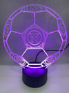 Lampada Da Tavolo A Batterie Usb Pallone Calcio Con Stemma Logo Napoli Calcio Illuminazione/Illuminazione per interni/Lampade/Lampade da tavolo e abat-jour Trade Shop italia - Napoli, Commerciovirtuoso.it