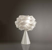 Lampada-Da-Tavolo-A-Cono-1-Luce-Cloud-In-Polilux-Bianco-Made-In-Italy