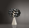 Lampada-Da-Tavolo-A-Cono-1-Luce-Cloud-In-Polilux-Nero-Made-In-Italy