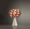 Lampada-Da-Tavolo-A-Cono-1-Luce-Cloud-In-Polilux-Rame-Made-In-Italy