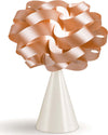 Lampada-Da-Tavolo-A-Cono-1-Luce-Cloud-In-Polilux-Rame-Made-In-Italy