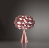 Lampada-Da-Tavolo-A-Cono-1-Luce-Cloud-In-Polilux-Rosa-Metallico-Made-In-Italy