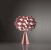 Lampada-Da-Tavolo-A-Cono-1-Luce-Cloud-In-Polilux-Rosa-Metallico-Made-In-Italy