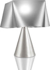 Lampada-Da-Tavolo-A-Cono-1-Luce-Wanda-In-Polilux-Silver-D30-Made-In-Italy