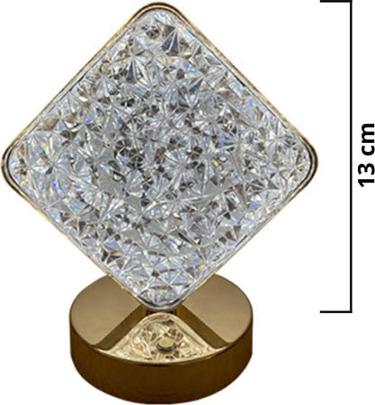 Lampada Da Tavolo A Forma Di Diamante Ricaricabile Touch 3 Intensit? Di Luce Illuminazione/Illuminazione per interni/Lampade/Lampade da tavolo e abat-jour Trade Shop italia - Napoli, Commerciovirtuoso.it