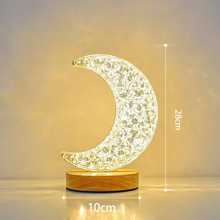 Lampada Da Tavolo A Forma Di Luna Ricaricabile Usb Touch E 3 Intensit? Di Luce Illuminazione/Illuminazione per interni/Lampade/Lampade da tavolo e abat-jour Trade Shop italia - Napoli, Commerciovirtuoso.it