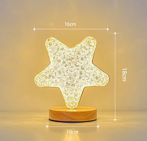 Lampada Da Tavolo A Forma Di Stella Ricaricabile Usb Touch 3 Intensit? Di Luce Illuminazione/Illuminazione per interni/Lampade/Lampade da tavolo e abat-jour Trade Shop italia - Napoli, Commerciovirtuoso.it