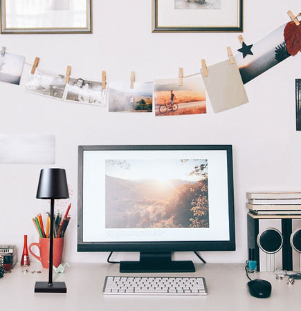 Lampada Da Tavolo A Led Usb Ricaricabile Nero Per Interno Ed Esterno Luce Calda Casa, arredamento e bricolage > Illuminazione da interno > Lampade da Tavolo Trade Shop italia - Napoli, Commerciovirtuoso.it