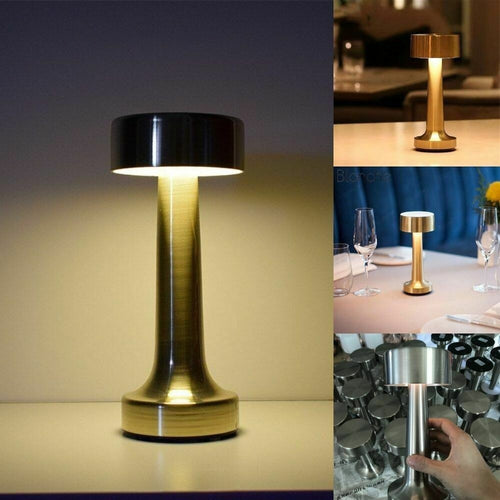 Lampada Da Tavolo A Led Vintage Ricaricabile Usb Lume Luce Calda Per Bar Locali Casa, arredamento e bricolage > Illuminazione da interno > Lampade da Tavolo Trade Shop italia - Napoli, Commerciovirtuoso.it