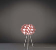 Lampada-Da-Tavolo-A-Treppiede-1-Luce-Cloud-In-Polilux-Rosa-Metallico-Made-In-Italy