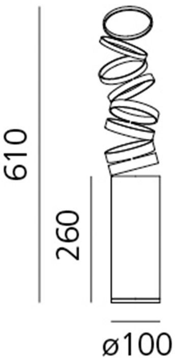 Artemide Decomposè Light Table Lampada da Tavolo