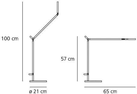 Lampada da tavolo Artemide Demetra
