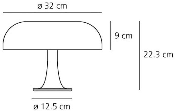 Artemide Nessino Lampada da Tavolo