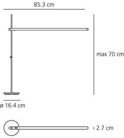 Lampada da tavolo Artemide Talak LED