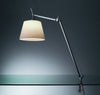 Artemide Tolomeo Mega Alluminio e Pergamena Dimmer con morsetto Lampada da Tavolo