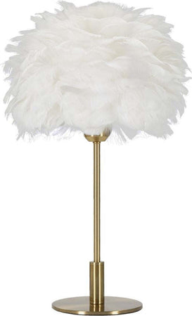 Lampada-Da-Tavolo-Ball-Feather-Cm-30X50