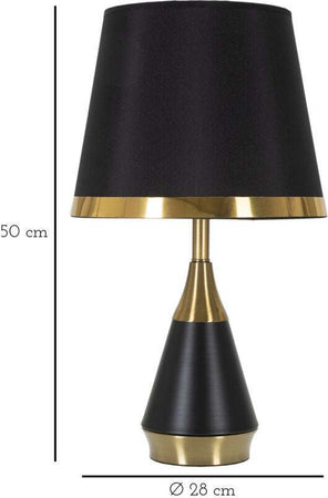 Lampada-Da-Tavolo-Blacky-Cm-28X50