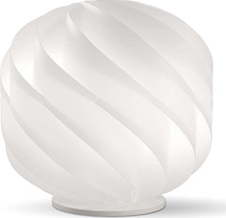 Lampada-Da-Tavolo-Con-Globe-1-Luce-In-Polilux-Bianco-Con-Base-D40-Made-In-Italy