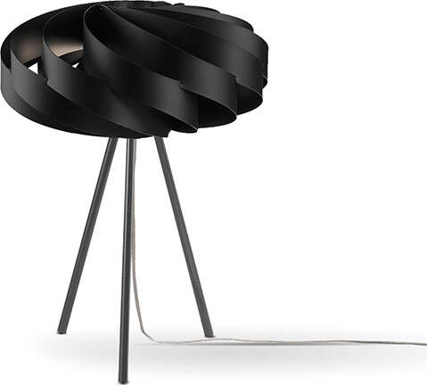 Lampada-Da-Tavolo-Con-Treppiede-1-Luce-Flat-In-Polilux-Nero-Made-In-Italy