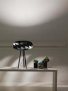 Lampada-Da-Tavolo-Con-Treppiede-1-Luce-Flat-In-Polilux-Nero-Made-In-Italy