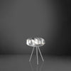 Lampada-Da-Tavolo-Con-Treppiede-1-Luce-Flat-In-Polilux-Silver-Made-In-Italy