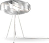 Lampada-Da-Tavolo-Con-Treppiede-1-Luce-Flat-In-Polilux-Silver-Made-In-Italy