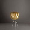 Lampada-Da-Tavolo-Con-Treppiede-1-Luce-Queen-In-Polilux-Oro-Made-In-Italy