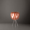 Lampada-Da-Tavolo-Con-Treppiede-1-Luce-Queen-In-Polilux-Rame-Made-In-Italy